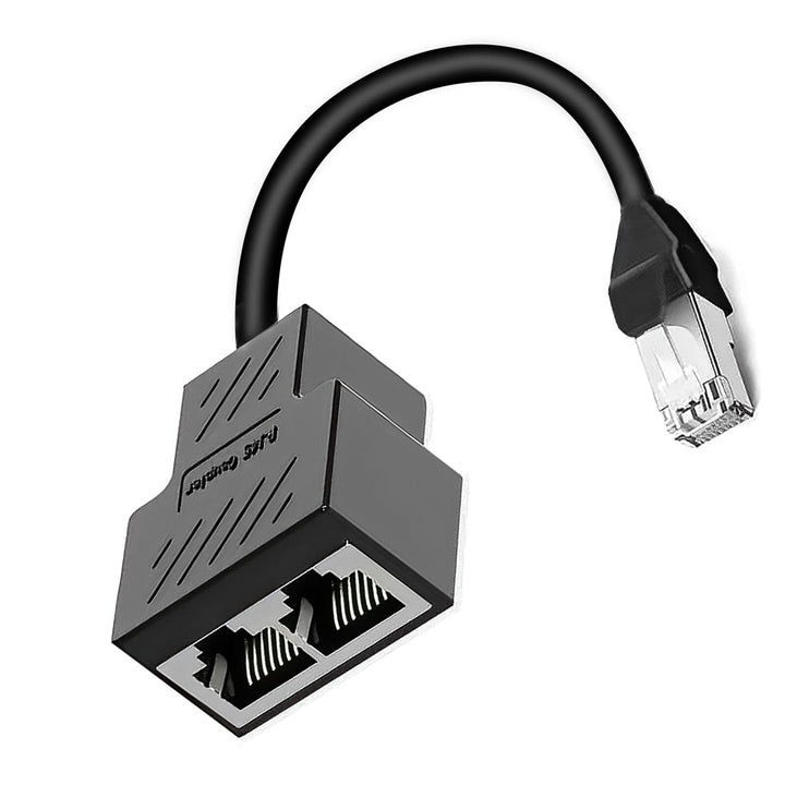 RJ45 Network 1 to 2 Port Ethernet Adapter Splitter,esbe