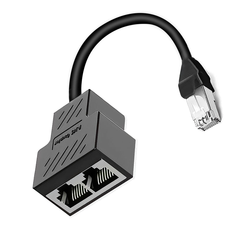 RJ45 Network 1 to 2 Port Ethernet Adapter Splitter,esbe