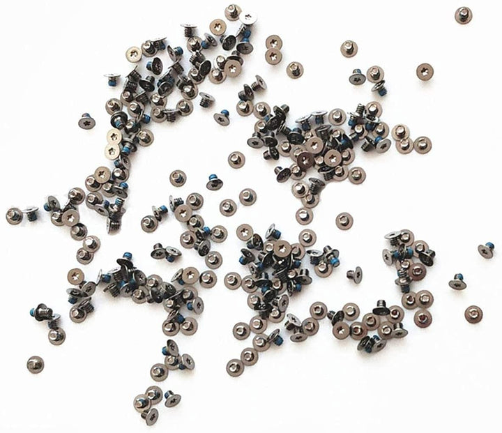 50pcs Keyboard Rivets Screws + Screwdriver for MacBook pro Retina A1706 A1707 A1990 A1708 A1989 A2141 A1932 A2179 A2251 A2289 A2337 A2338 A2442 A2485 A2681 A2779 A2780 A2941,Year 2016-2023