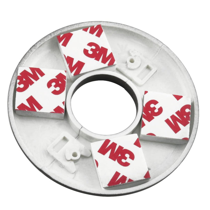 2pcs Pipe Hole Air Conditioning Hole Decorative Cover 28x80mm Snap On Black Round Cover Round Escutcheon Plate