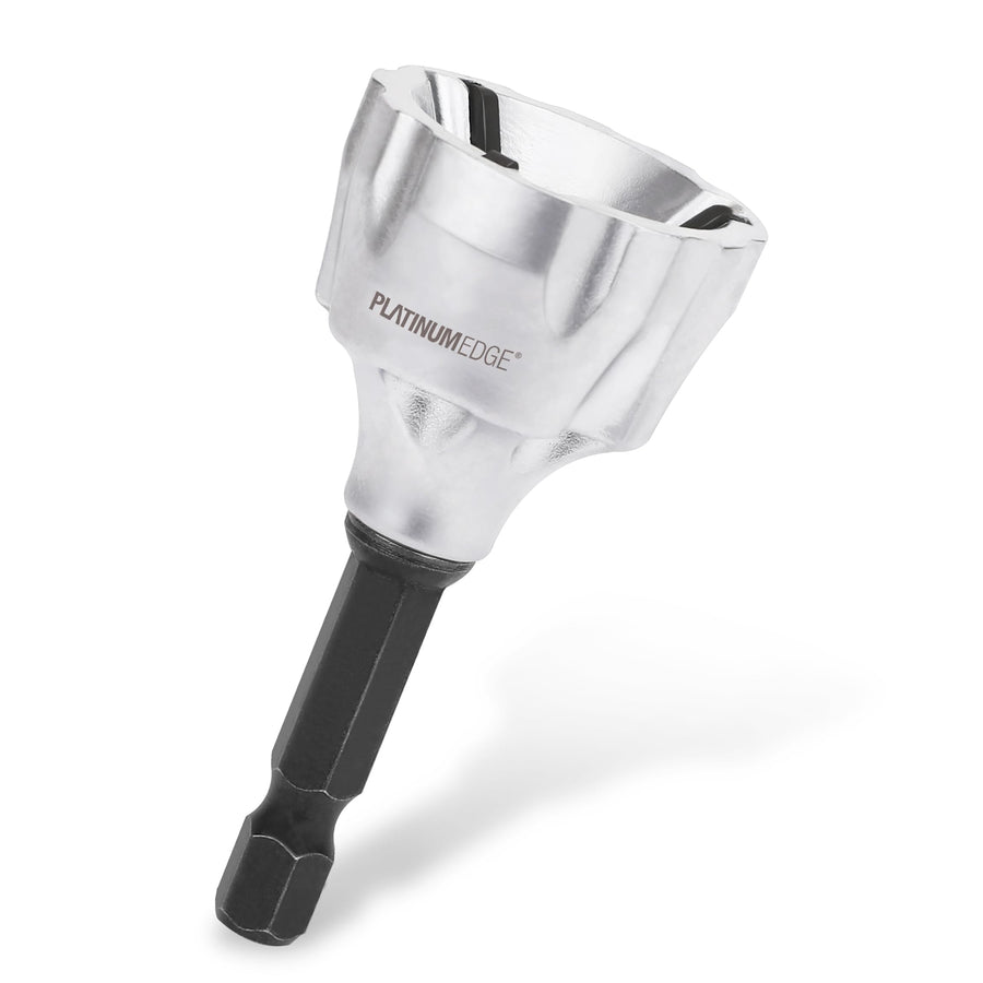 Deburring External Chamfer Tool, YG8 Carbide Blade, Deburring Drill Bit, Remove Burr Tools, Quick Release 1/4inch Hex Shank, Repairing Damaged Bolts, Fits for 1/8”-3/4” (3mm-19mm)