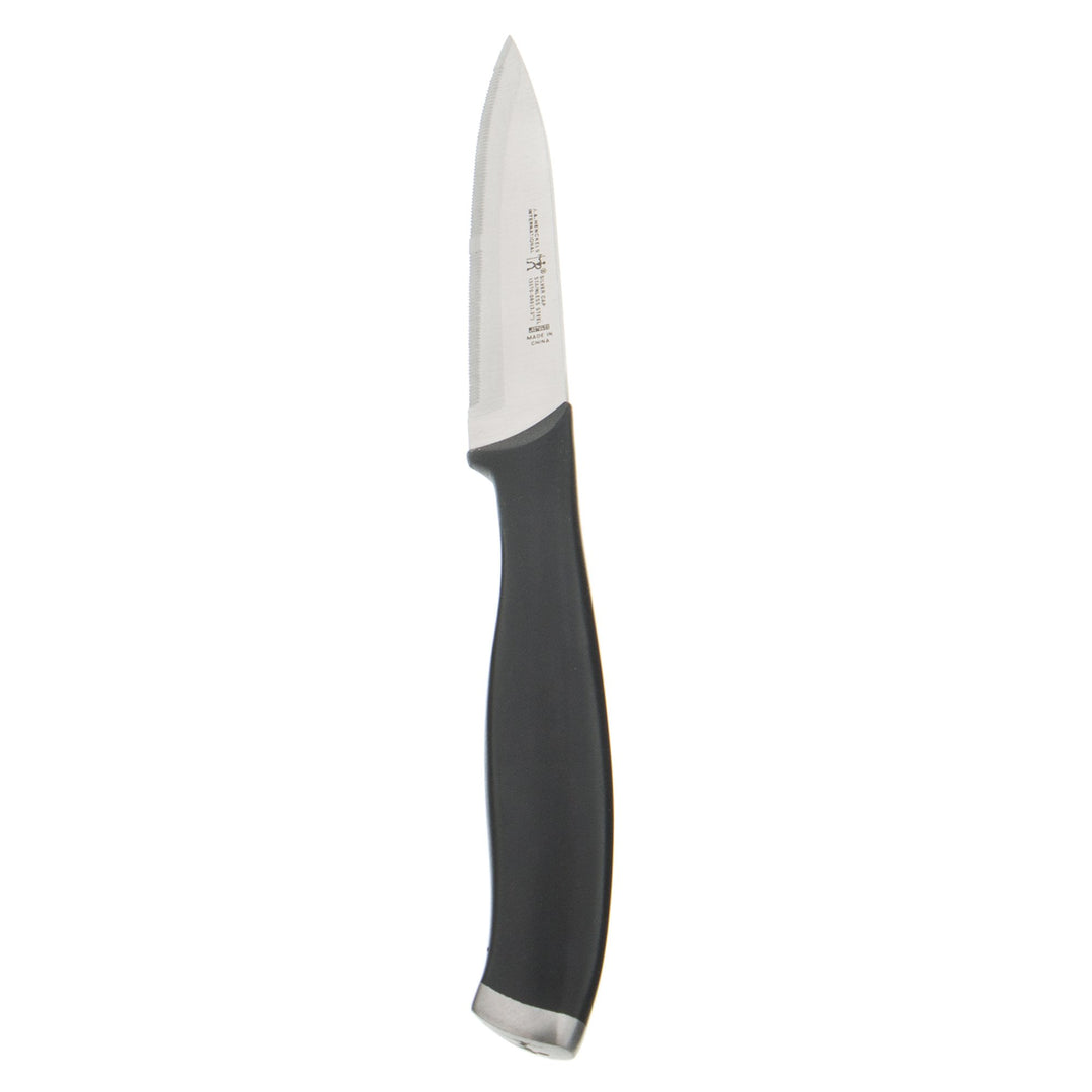 HENCKELS Silvercap Razor-Sharp 3-inch Paring Knife, German Engineered Informed by 100+ Years of Mastery, Black