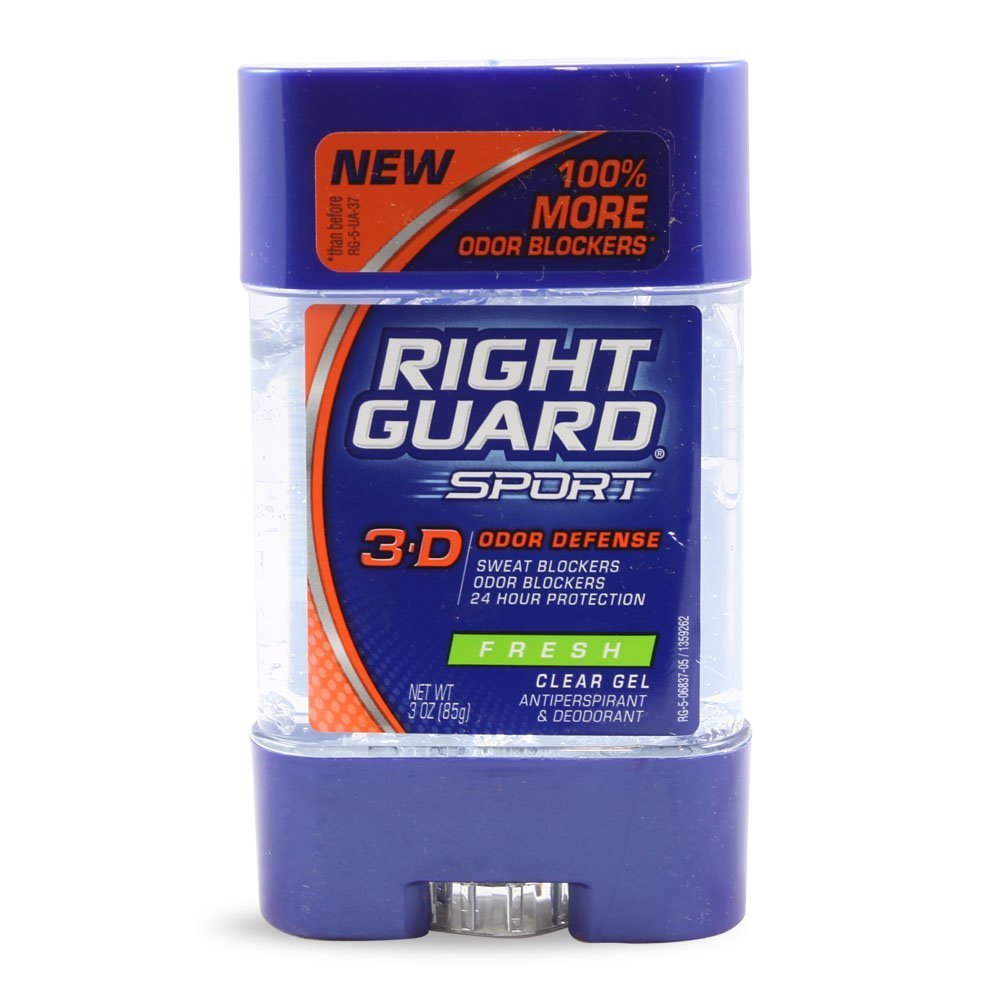 Sport Anti-Perspirant &amp; Deodorant, Clear Gel, Fresh, 3 oz