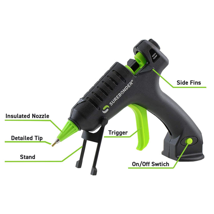 H-195F Specialty Series 20 Watt Mini Size High Temperature Detail Hot Glue Gun