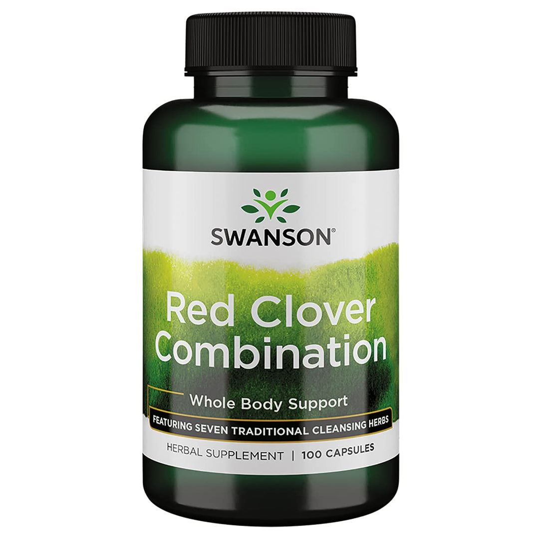 Swanson Red Clover Combination 100 Capsules