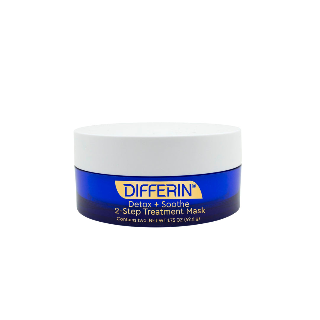 Detox + Soothe 2-Step Face Mask, Suitable for Sensitive Skin, 1.75 Ounce