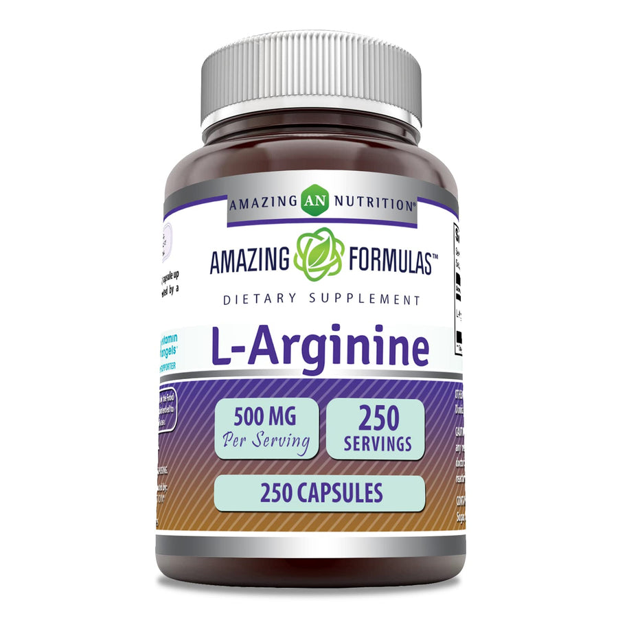 Amazing Formulas L-Arginine Supplement | 500 Mg Per Ser