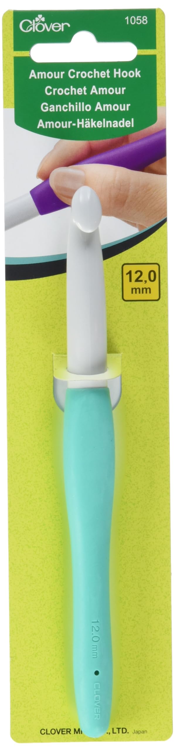 6550 Amour Crochet Hook, 12 mm