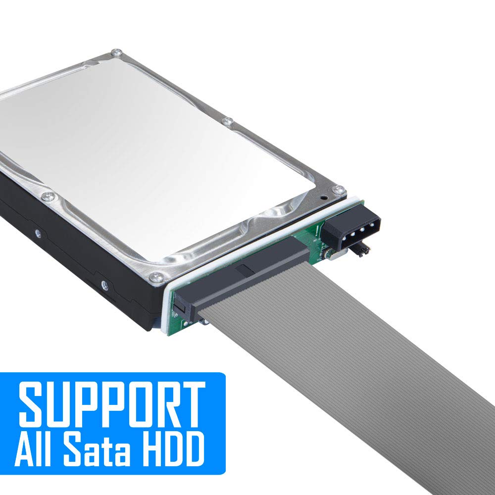 SSD/SATA to IDE Bridge Board Adapter, Convert All SATA Devices Easily to IDE. Support 2.5 Inch, 3.5 Inch HDD, &amp; Compatible w/ SATA I/II/III Hard Drives