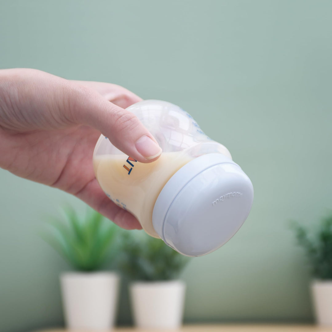 Maymom Travel Bottle Caps Compatible with Avent Bottle; Cap Replace Avent Natural Bottle Screw Ring n Sealing Disc; Fit Avent Anti-colic Polypropylene, Glass Bottle, Avent PP, Bottle Lids Replacement