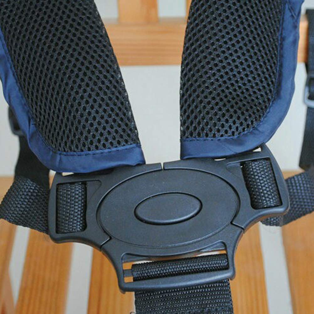 Adjustable Baby Seat Belt, 5 Point Harness High Chair Straps Universal Baby Safe Belt Holder for Kids Stroller Pram Buggy Pushchair