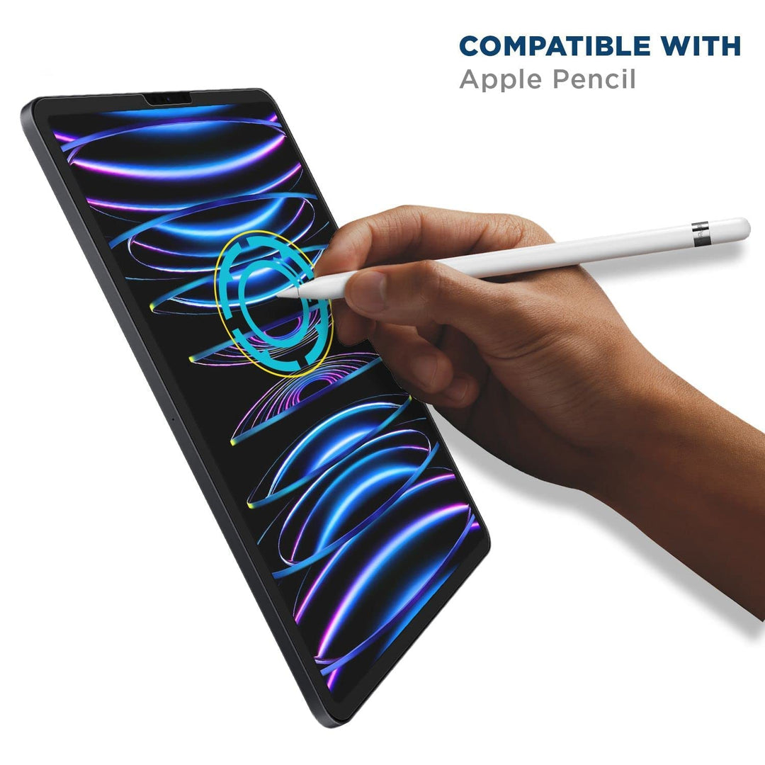 Anti-Glare/Anti-Fingerprint Plastic Film Screen Protector (Not Glass) Designed for Apple iPad Pro 11-Inch 2020 and 2018 [Pack of 2]