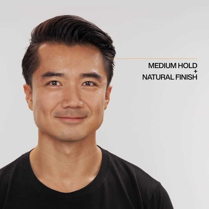 Cream Pomade For Men | Men&#39;s Hair Styling Pomade | Medium Hold | Natural, Smooth Finish With Low Shine | For All Men Hair Types | Water-Based Pomade | 3.4 Oz