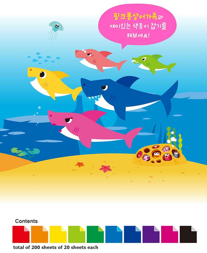 jong ie nara Origami Paper Double Sided - 200 Sheets 10 Colors - 5.9 Inch Square