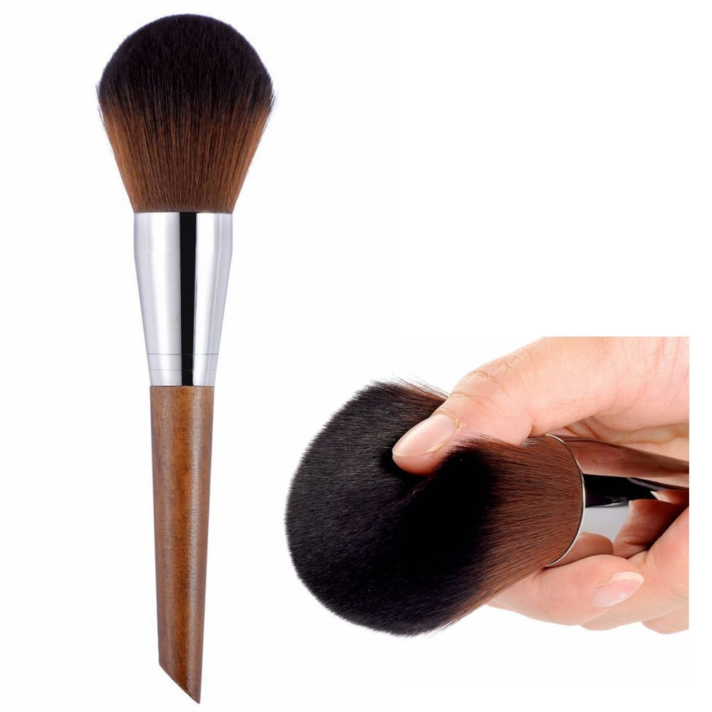 luxury Synthetic Kabuki Makeup Brush Kit, Incredible Soft, X-Large Powder/Blush/Bronzer Brush