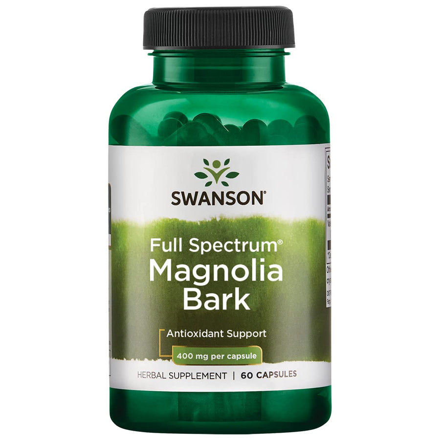 Swanson Magnolia Bark 400 Milligrams 60 Capsules