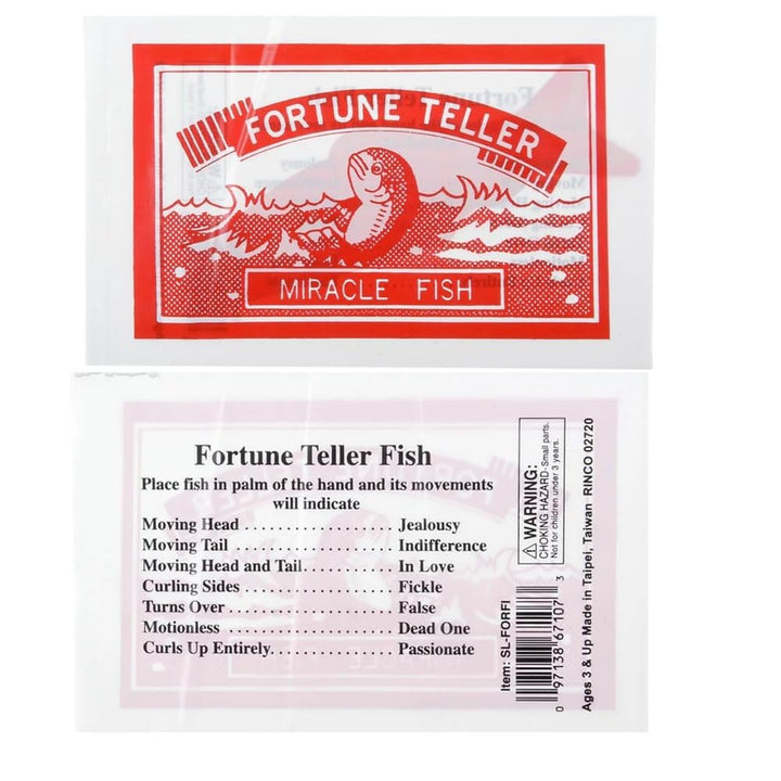 144 Fortune Teller Miracle Fish - Fortune Telling Fish
