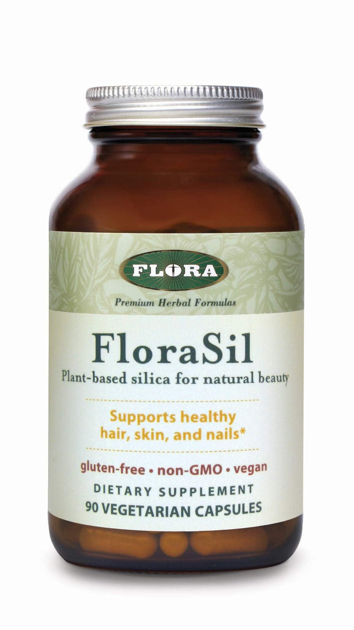 Flora FloraSil 90 Veg Capsules - Silica Supplement with