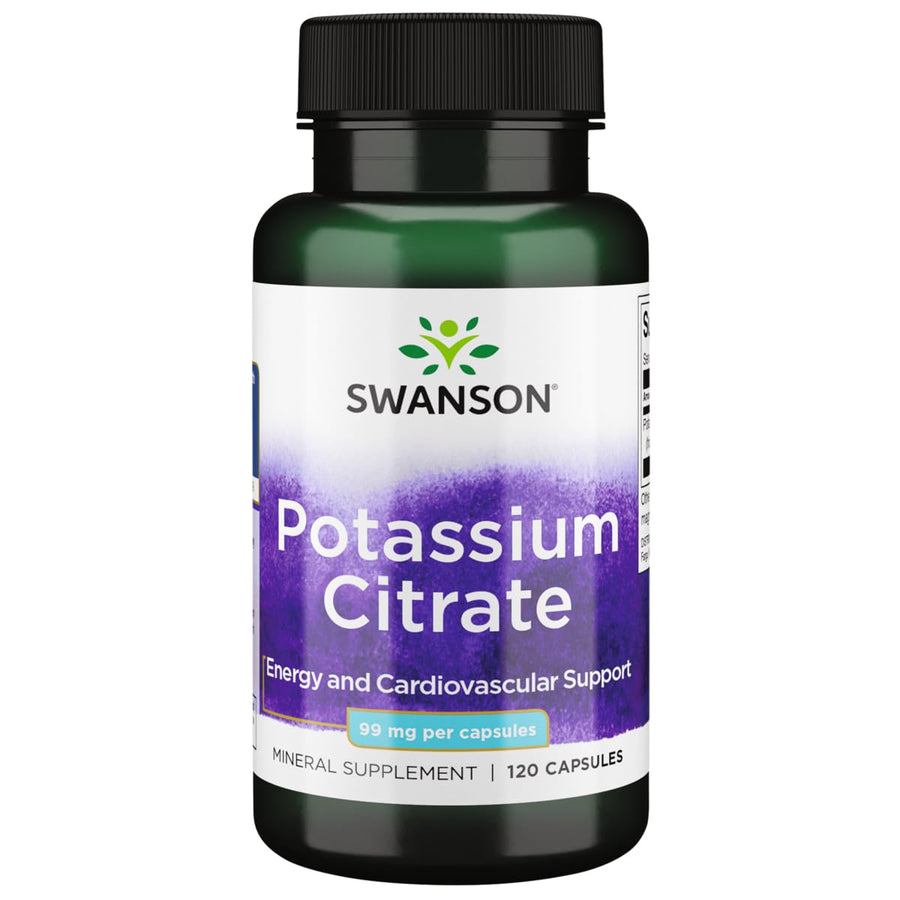 Swanson Potassium Citrate - Mineral Supplement Promotin