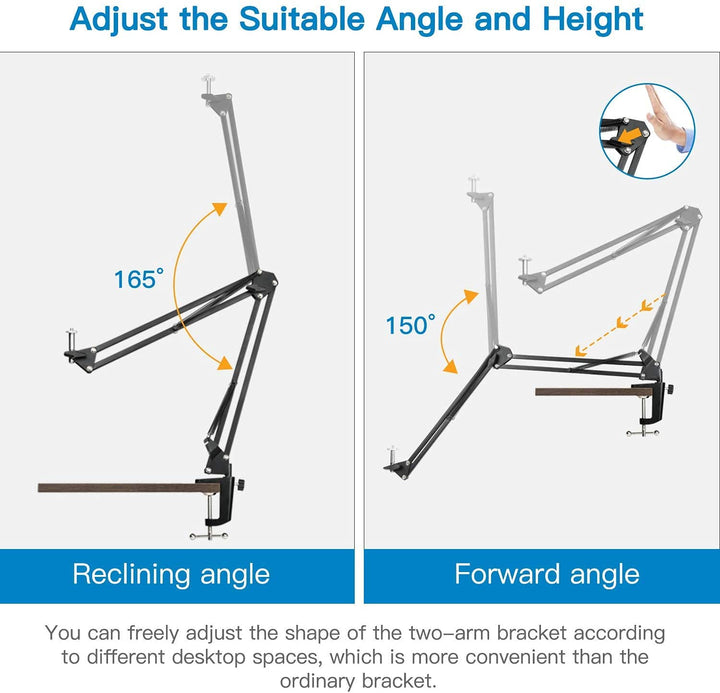 Etubby Webcam Mount Phone Holder Suspension Scissor Arm