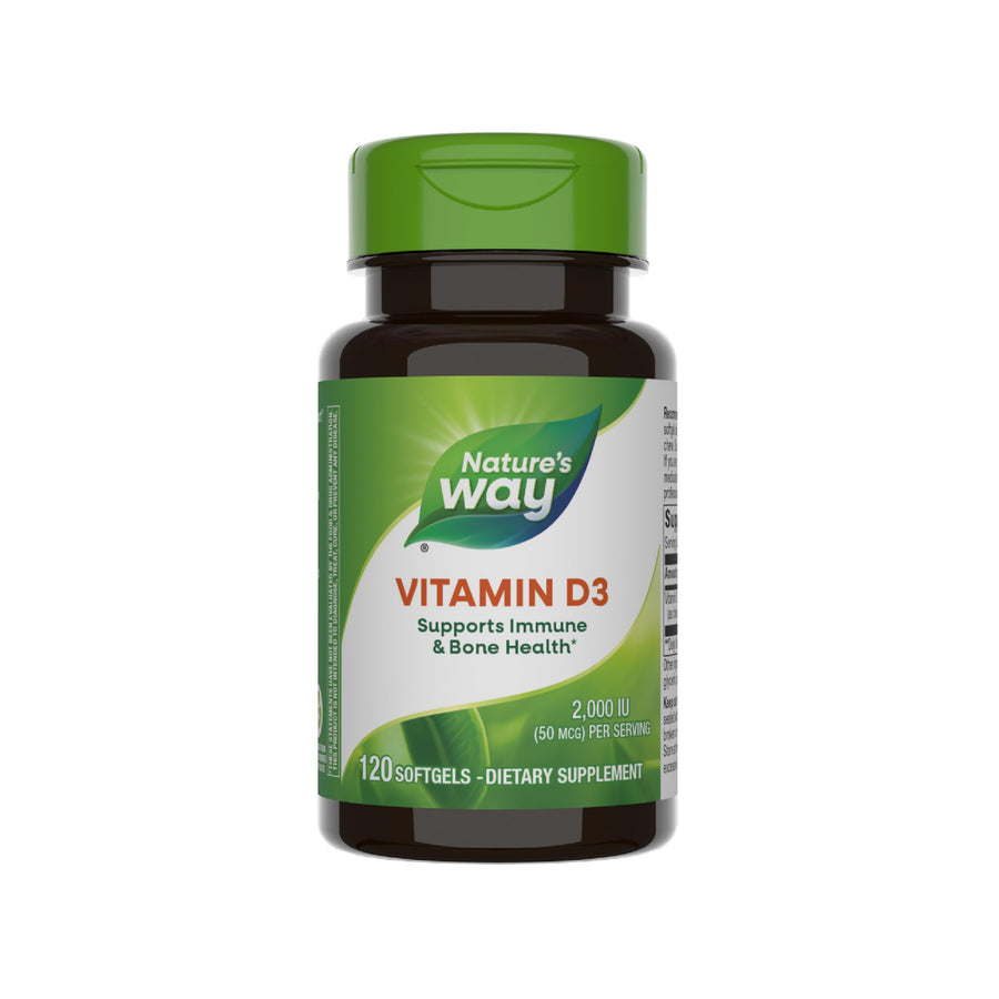 Nature's Way Vitamin D3 Extra Strength**, Bone Heal