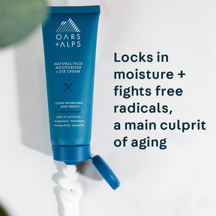 Face Moisturizer and Eye Cream, Hydrates Skin with Shea Butter and Jojoba Oil, Anti Aging, Vegan and Gluten Free