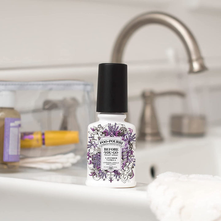 Poo-Pourri Before-You-Go Toilet Spray, Lavender Vanilla