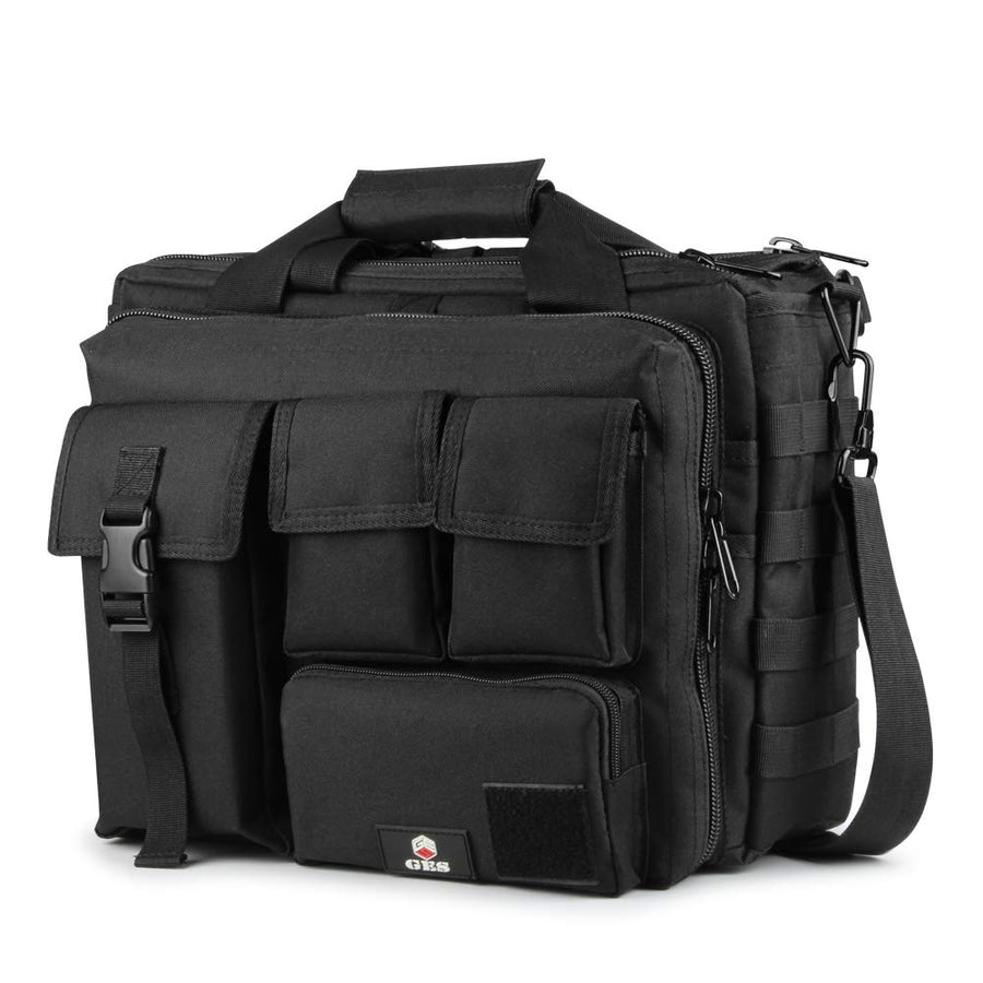 Tactical Briefcase, 15.6 Inch Men's Messenger Bag Military Briefcase for Men
