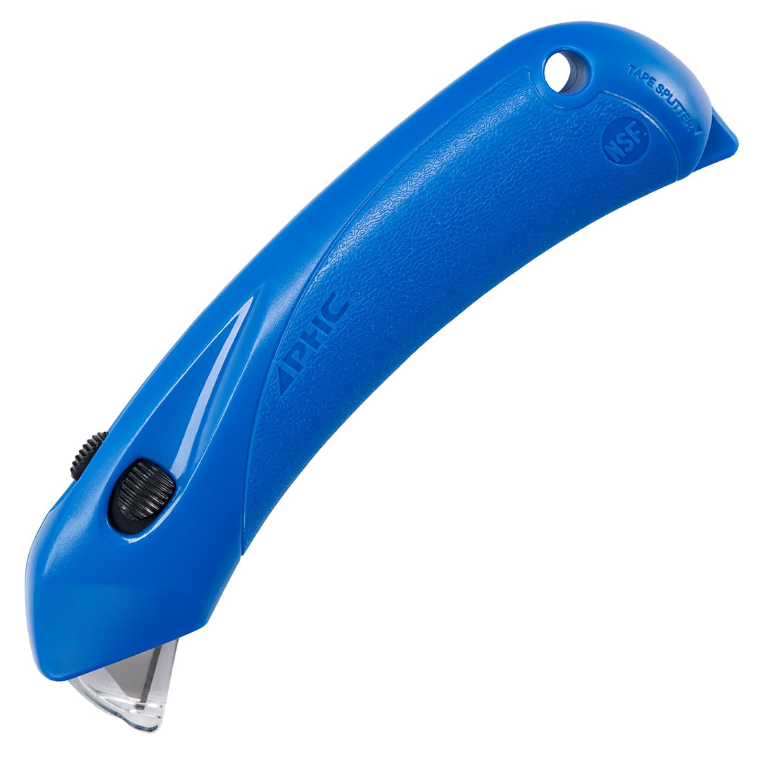 RSC-432 Restaurant Safety Cutter with Auto-Locking Safety Hood, Disposable, Food-Safe NSF Certified Safety Box Cutter
