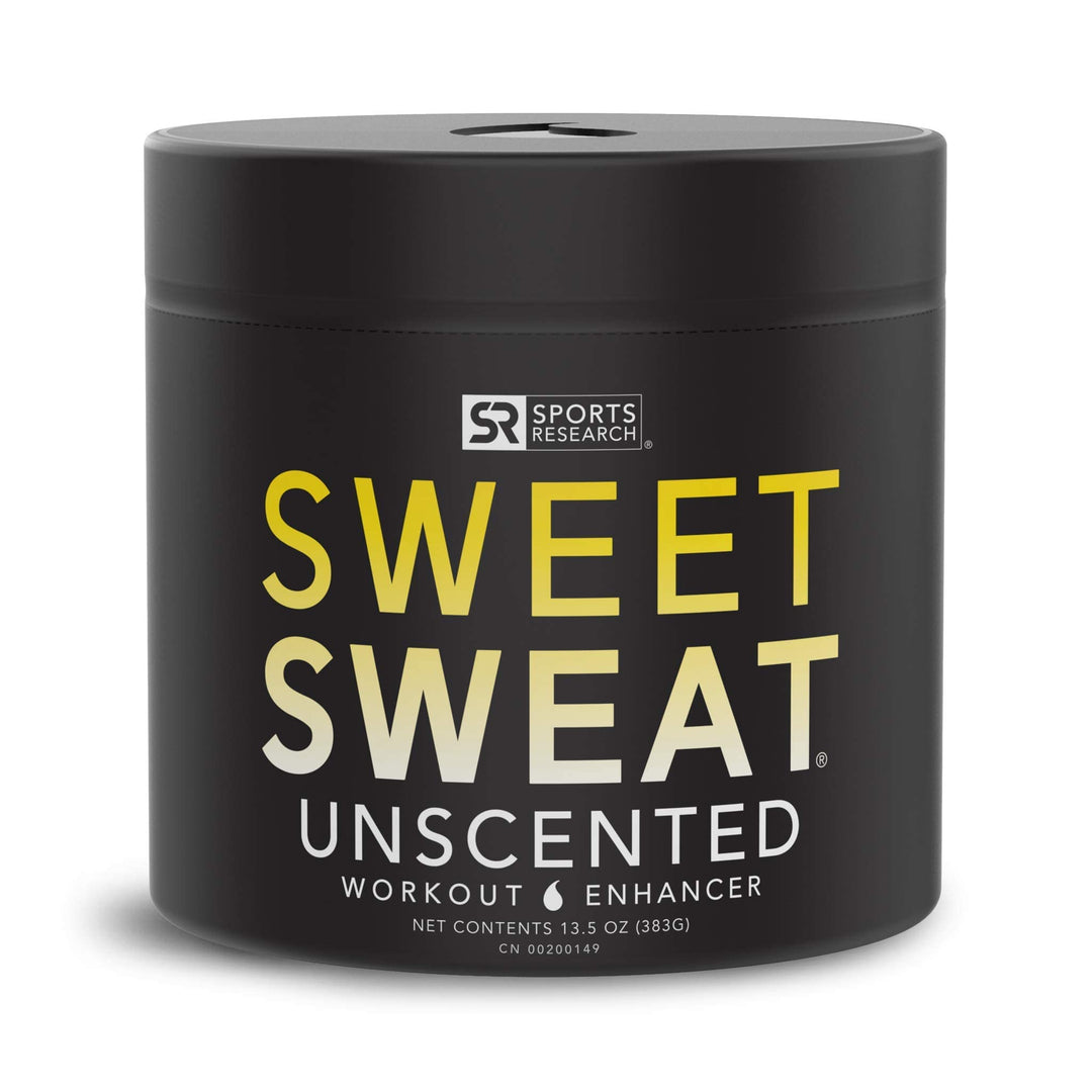 Sweet Sweat Unscented &#39;Workout Enhancer&#39; Gel - Maximize Your Exercise &amp; Sweat Faster - 13.5oz Jar (Unscented)