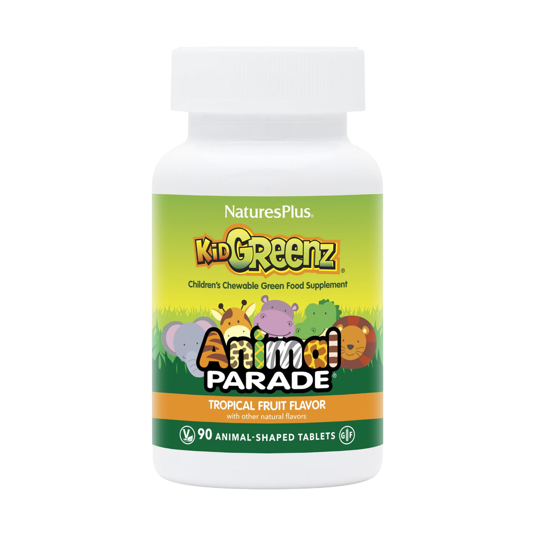 Nature&#39;s Plus Ape Kidgreenz Chewable Tablets, 90 Count