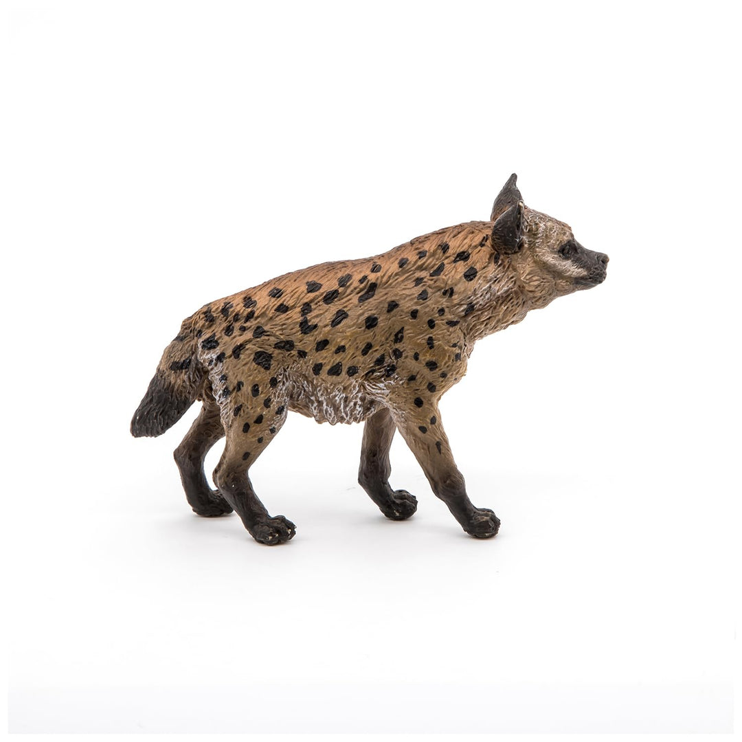 -Hand-Painted - Figurine -Wild Animal Kingdom - Hyena -50252 -Collectible - for Children - Suitable for Boys and Girls- from 3 Years Old