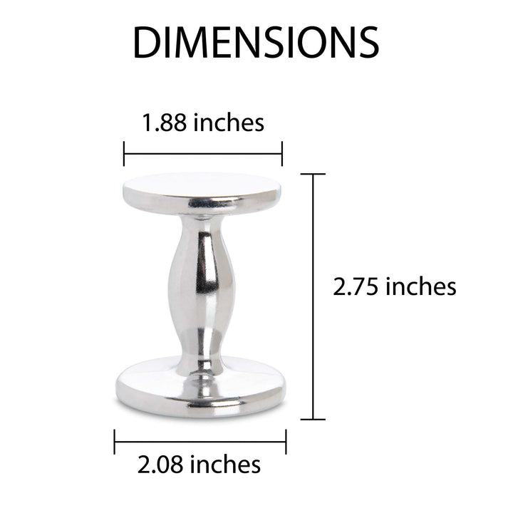 Dual-Sided Espresso Tamper, 4-Ounce Weight, 48-Millimeter and 53-Millimeter