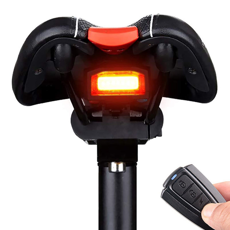 G Keni Smart Anti-Theft Bike Alarm, Bike Tail Light Rec