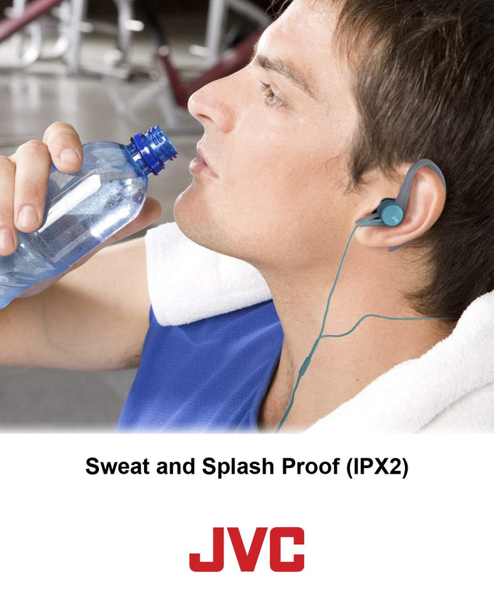 HAECX20G Sports Clip Inner Ear Headphones, Green