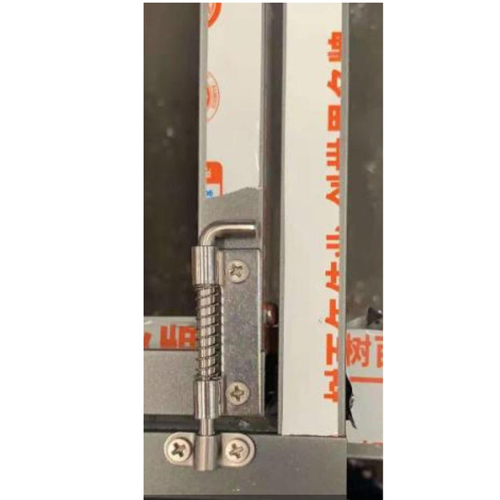 4Pcs M5 Spring Loaded Barrel Bolt Latch Length Sliding Bolt Carbon Steel 2L+2R
