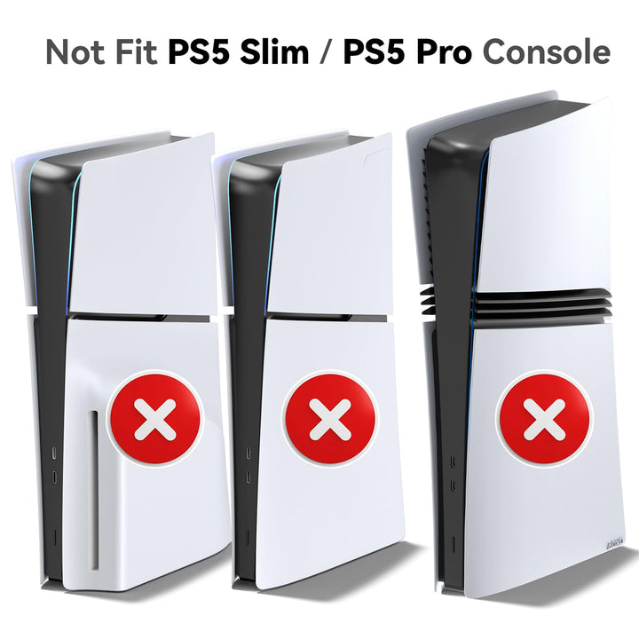 OIVO PS5 Horizontal Stand and Cooling Station with 3-Le