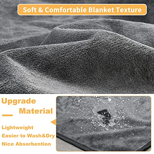 Dog Pee Pad Washable Extra Large, 72x72 Instant Absorb Training Pads, Non-Slip Pet Playpen Mat Waterproof Reusable Floor Mat for Puppy, Senior Dog Whelping Incontinence Housebreaking