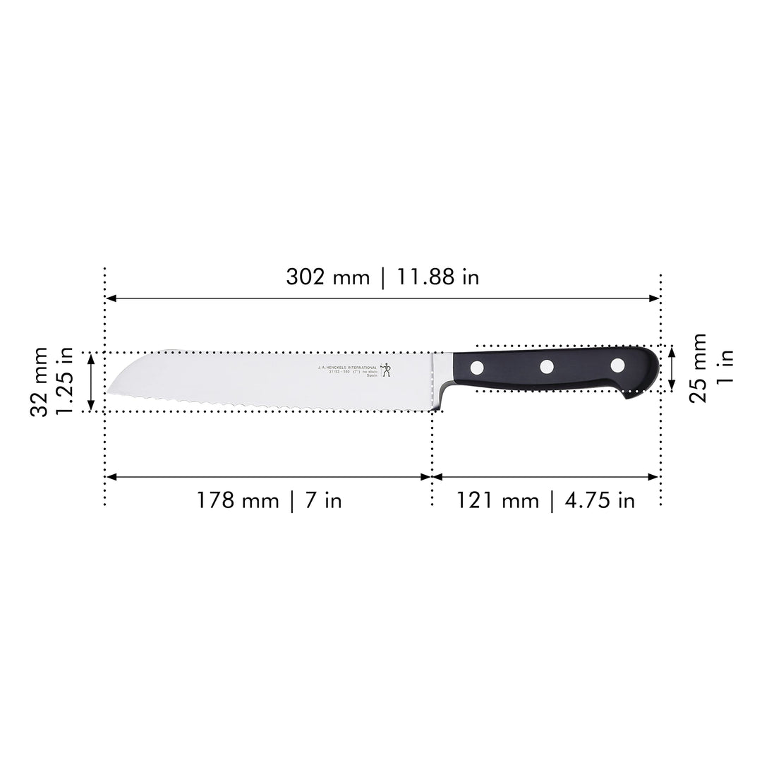 J.A. Henckels International CLASSIC 7 Bread Knife
