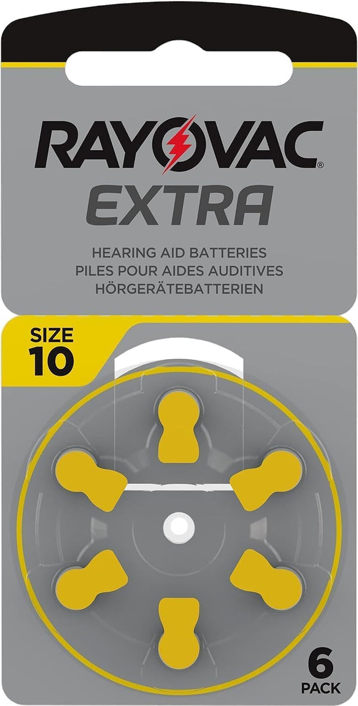 Rayovac Extra Advanced Size 10 Hearing Aid Battery (Pac