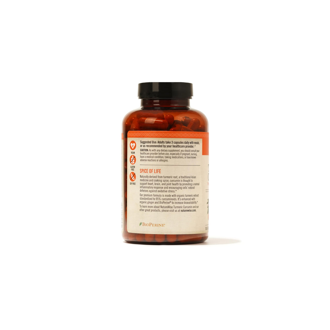 NatureWise Curcumin Turmeric 2250mg | 95% Curcuminoids 
