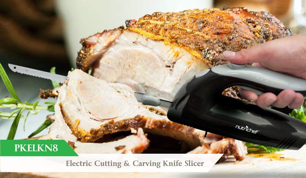 NutriChef Upgraded Premium NutriChef Electric Knife - 8