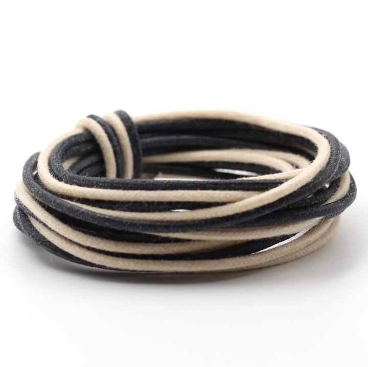 Guitar Wire, Hookup Wire, Gavitt Cloth Wire, 22awg Stranded Copper Wire, 6 feet of Each Color Black/White Pushback Wire for Electric Guitar and Other Instruments