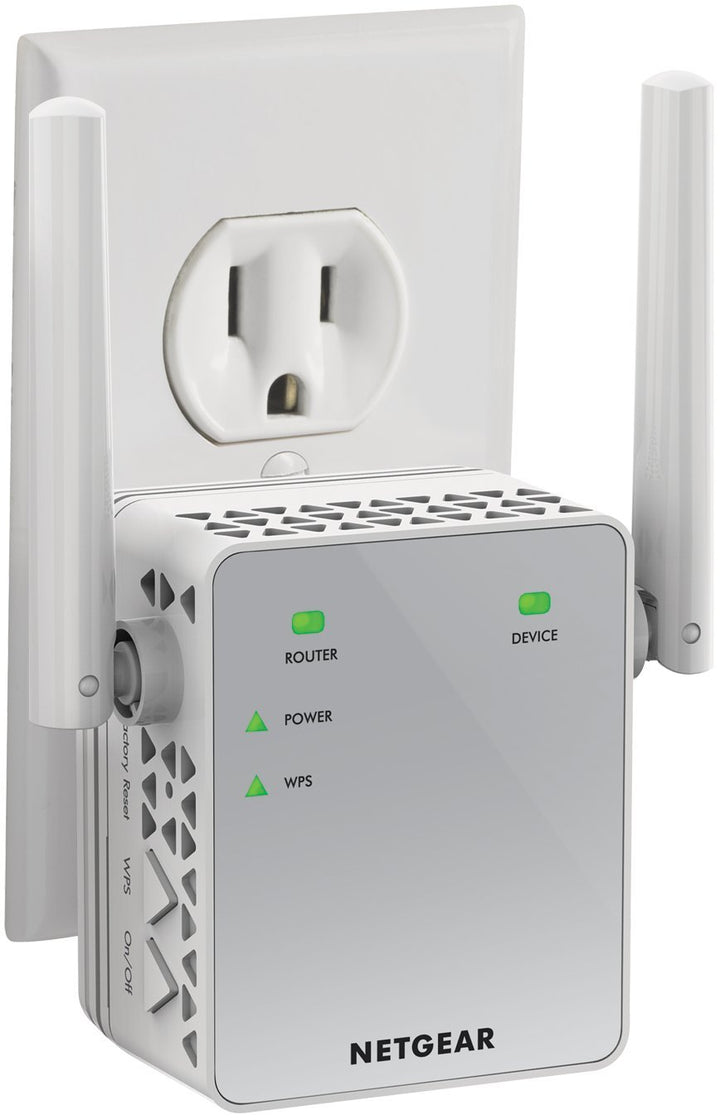 Wi-Fi Range Extender EX3700 - Coverage Up to 1000 Sq Ft and 15 Devices with AC750 Dual Band Wireless Signal Booster &amp; Repeater (Up to 750Mbps Speed), and Compact Wall Plug Design