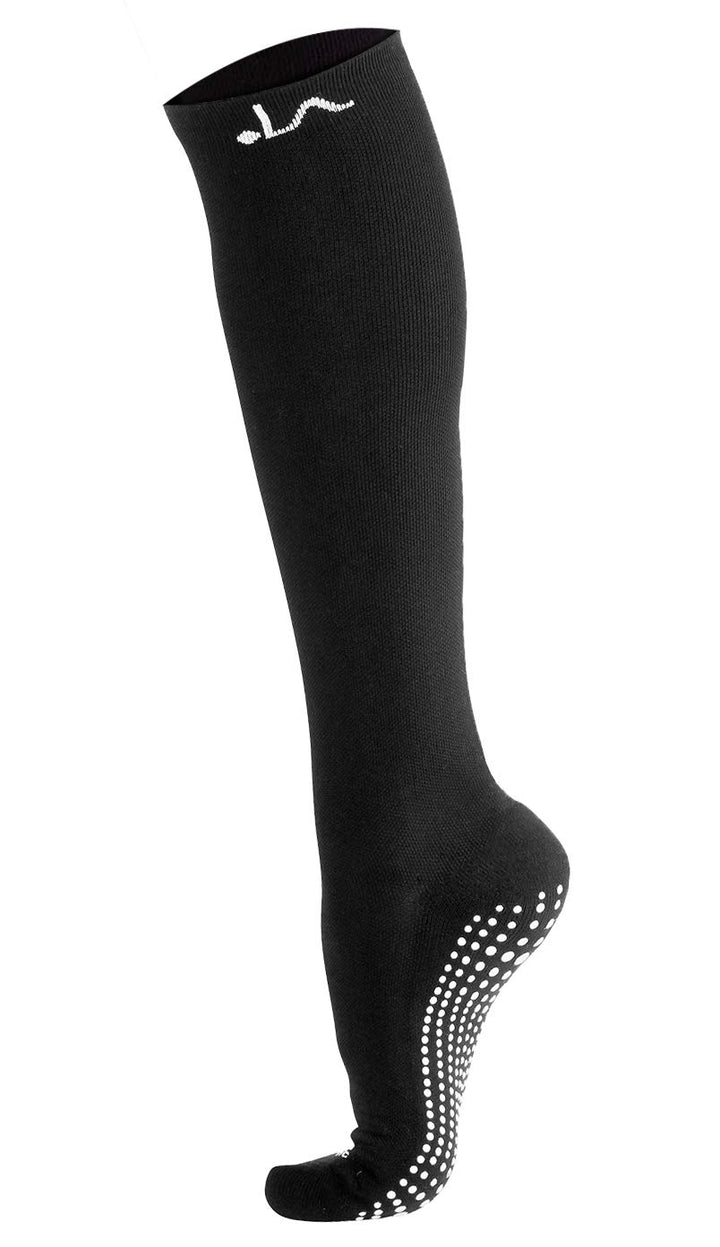 LA ACTIVE Graduated Compression Socks with Non-Slip Gri
