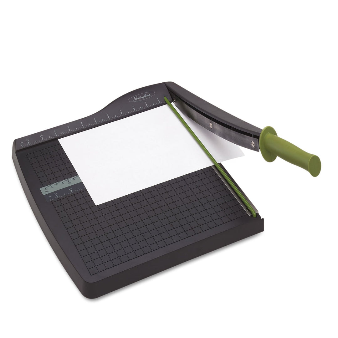 Swingline Paper Cutter, Guillotine Trimmer, 12 Cut Leng