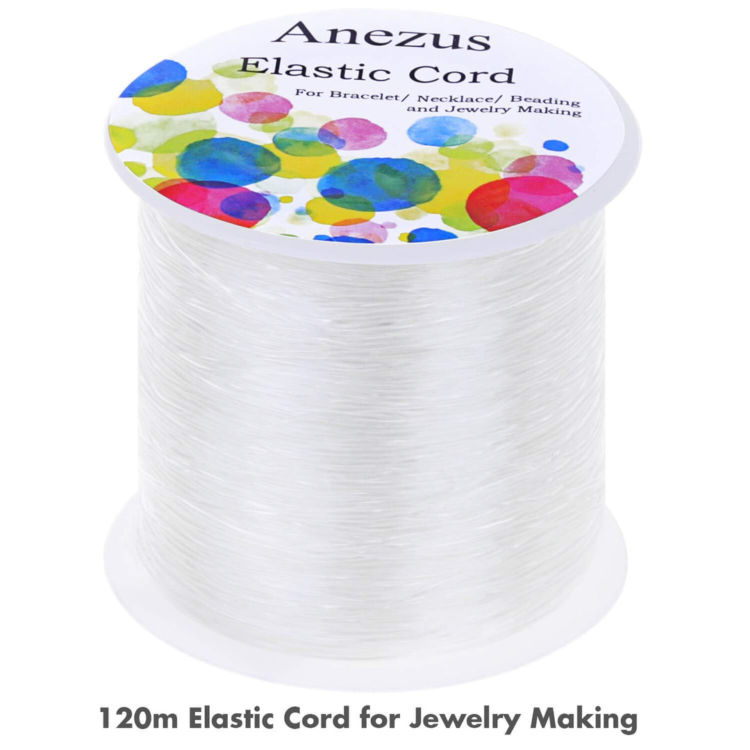 Elastic String for Bracelets, Anezus 1mm Elastic Bracel