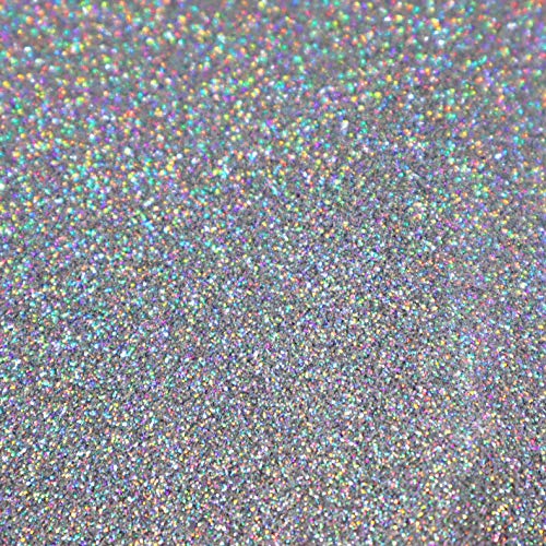 Holographic Silver - Shiny Glitter Spray, Body Glitter Spray, Hair Glitter Spray, Glitter Spray for Hair &amp; Body Face Glitter, Eye Glitter, Body Glitter Rave Glitter Festival Accessories