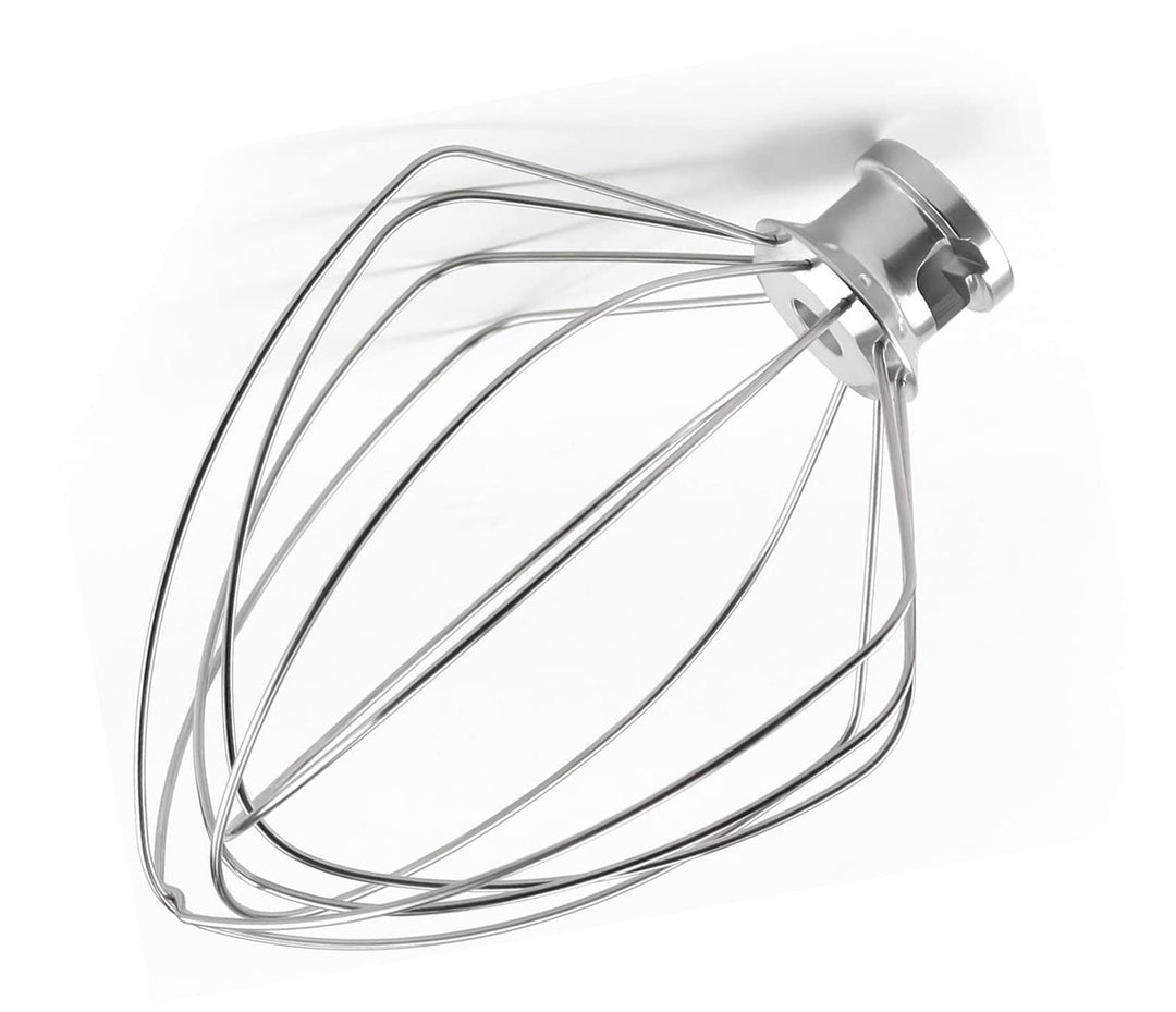 KN256WW 6 QT Wire Whip Stainless Steel for KitchenAid Stand Mixer Accessory Replacement, Egg Cream Stirrer, Cakes Mayonnaise Whisk