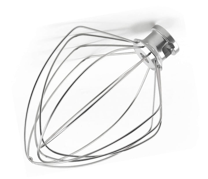 KN256WW 6 QT Wire Whip Stainless Steel for KitchenAid Stand Mixer Accessory Replacement, Egg Cream Stirrer, Cakes Mayonnaise Whisk